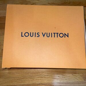Louis Vuitton Orange and Black Tote Bag